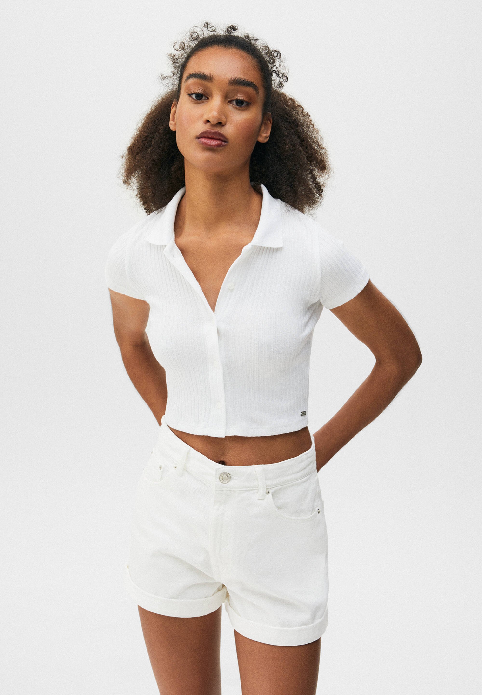 white denim jacket distressed