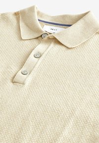 Next TEXTURED REGULAR FIT - Pikeepaita - neutral