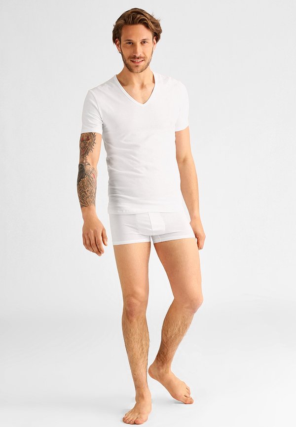 2 PACK V NECK T SHIRTS MODERN COTTON STRETCH - Undershirt