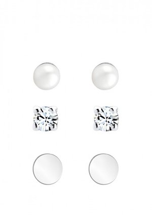 3 PACK CLASSY - Kõrvarõngad - silver coloured
