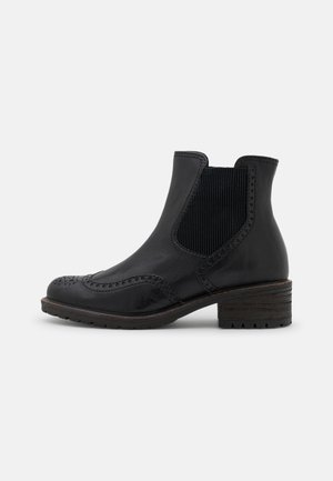 Stiefelette - black