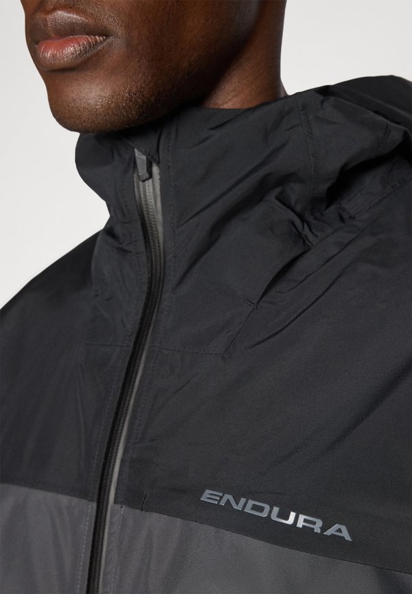 SINGLETRACK JACKET - Waterproof jacket - mattschwarz2