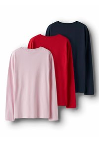 TWO SOON 3ER PACK - Top dugih rukava - parfait pink