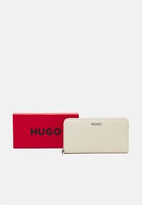 HUGO CHRIS ZIPAROUND - Plånbok - open white