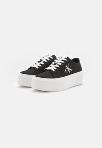 Calvin Klein Jeans FLATFORM CUPSOLE  - Joggesko - black