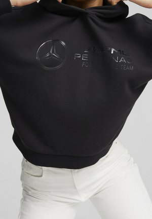 Jersey con capucha - black