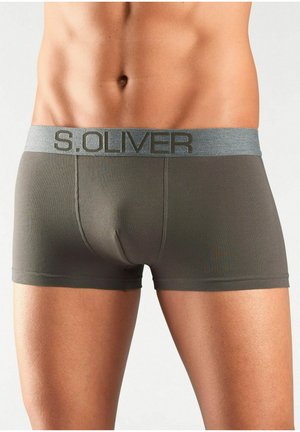 s.Oliver, HIPSTER 4 PACK - Trunks - khaki, bordeaux, marine, anthrazit