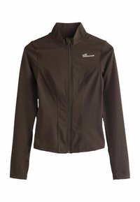 REGULAR FIT - Træningsjakke - chocolate