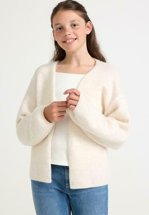 Neuletakki - light beige melange