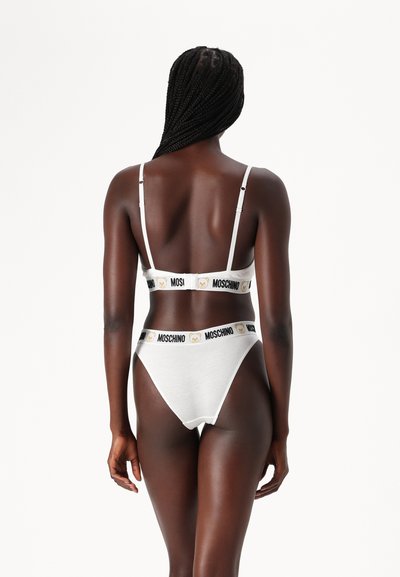 Moschino Underwear TRIANGOLO - Sutiã triangular - white