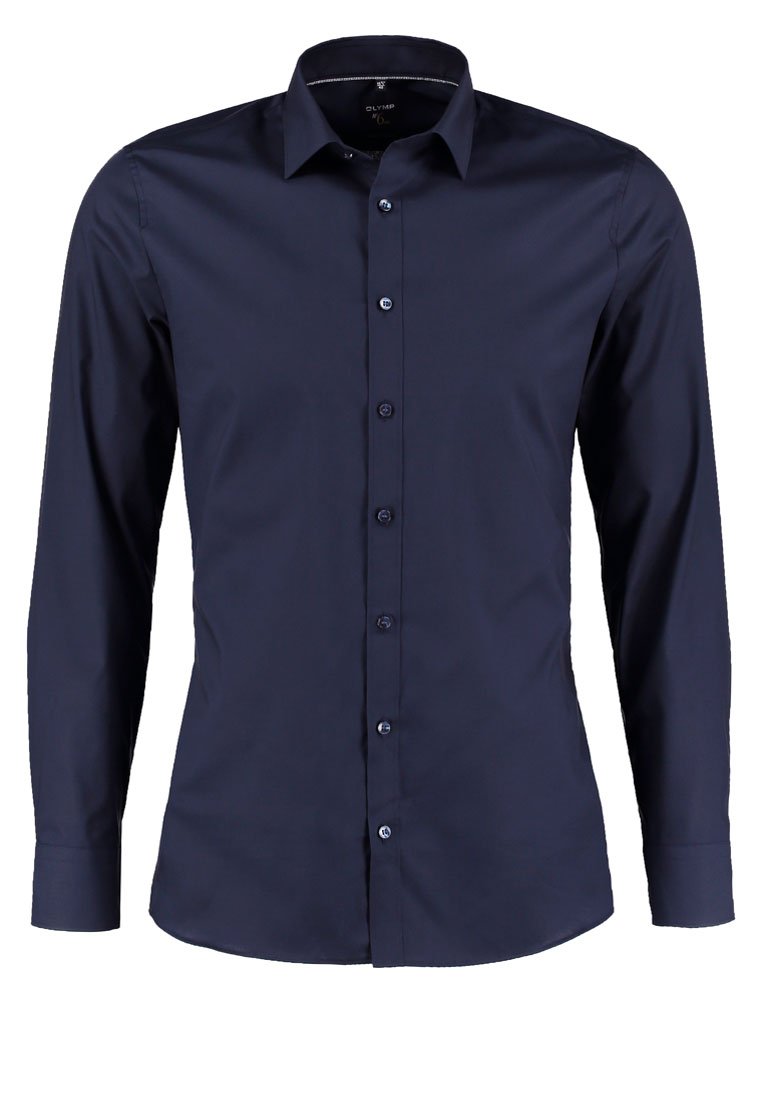 OLYMP No. Six Zakelijk overhemd blauw OLYMP No. Six Zakelijk overhemd blauw