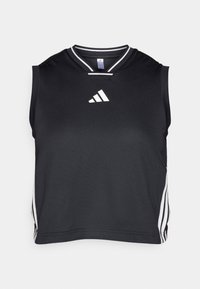 TIRO CUT 3 STRIPES - Débardeur - black/white