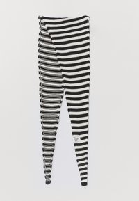 MOMO CROCHET SCARF - Scarf - black/vanilla ice