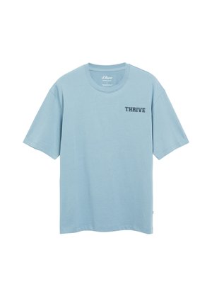 s.Oliver, T-SHIRT - T-Shirt print - hellblau