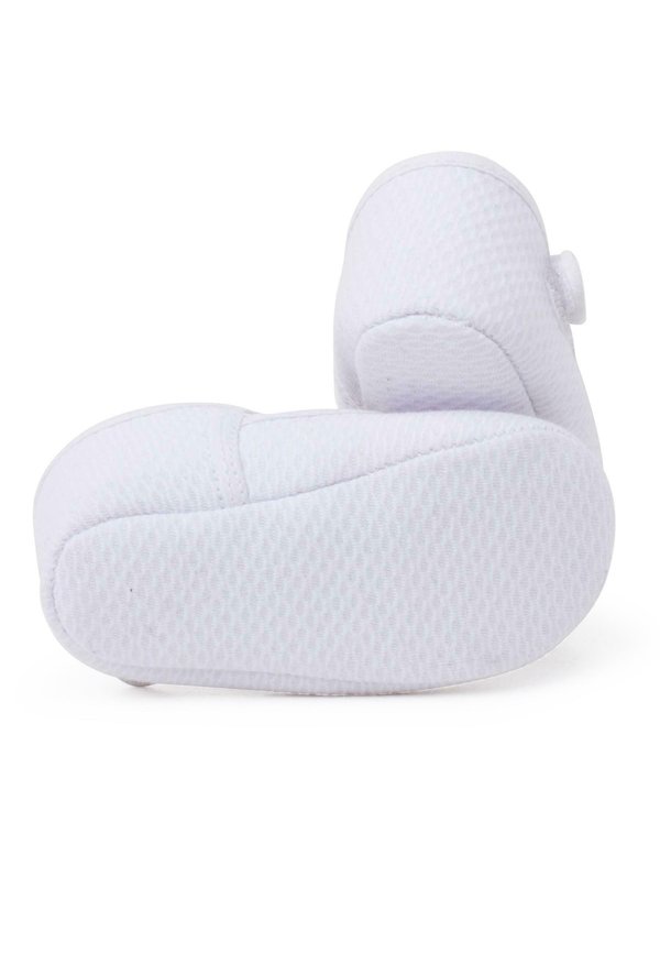 PEPITO PIQUÉ ACOLCHADO CIERRE ADHERENTE – Lauflernschuh – blanco