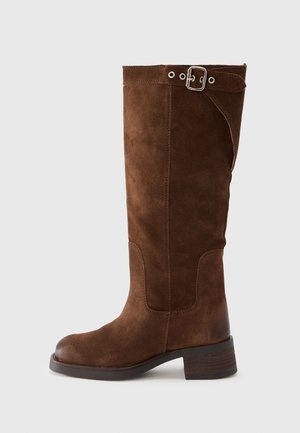 ANINE - Botas camperas - brown