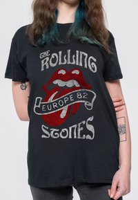 Paradiso Clothing THE ROLLING STONES EUROPE 82 TOUR - Print T-shirt - black