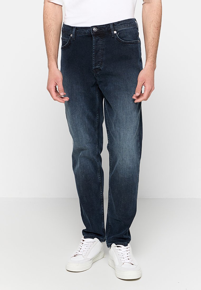 HUGO Straight leg jeans blauw