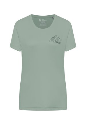 T-shirt de sport - new mountain green zinnia