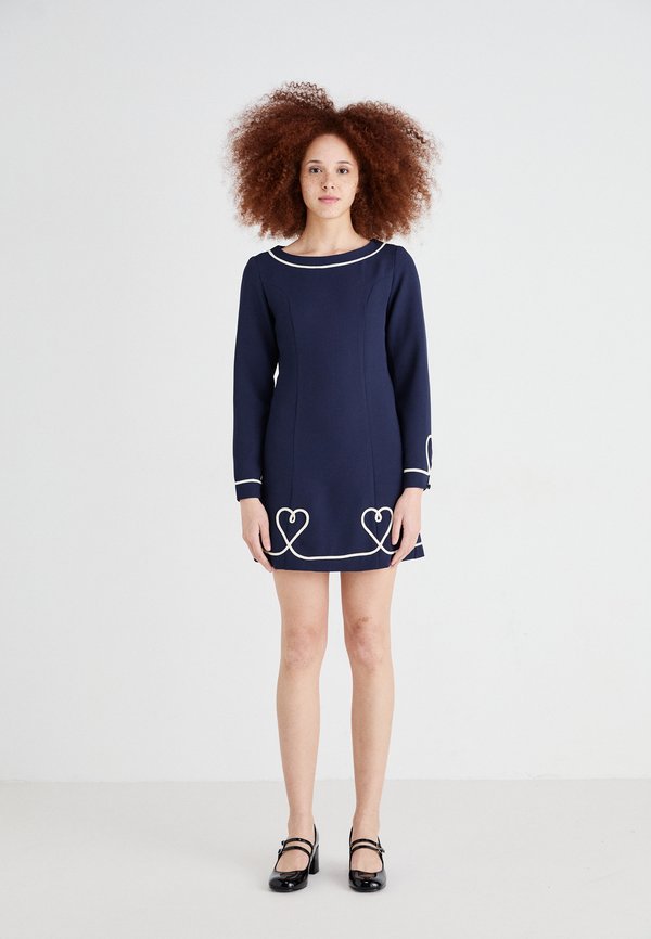 HARBOUR HEARTS MINI DRESS - Etuikleid