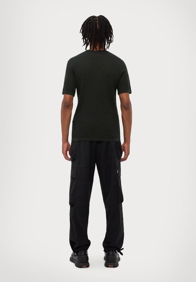 Emporio Armani Pulover - treccia petrol