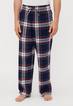 PLAID SINGLES  - Pantalón de pijama - blue/white/red