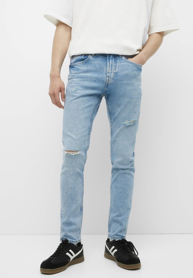 PULL&BEAR BASIC Jeans Slim Fit royal blue/royal Zalando.at