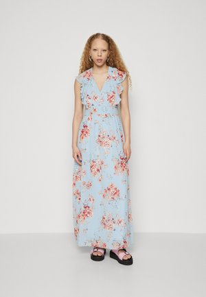 VIKARIN V NECK ANKLE DRESS - Maksi suknelė - kentucky blue