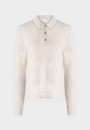 GANT, Polo shirt - light beige melange