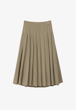 & OTHER STORIES, & OTHER STORIES PLEATED MIDI SKIRT - Suknja A kroja - khaki green