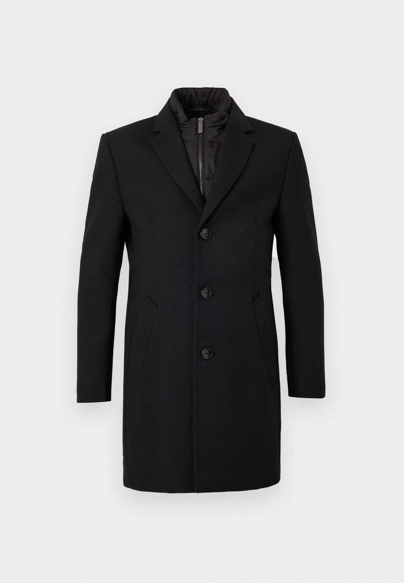 Bugatti Halflange jas zwart Bugatti Halflange jas zwart