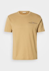 PRINTED GRAPHIC - Print T-shirt - oak beige