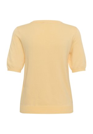 Kaffe, KALIZZA SHORT SLEEVE - T-shirt basic - sunlight