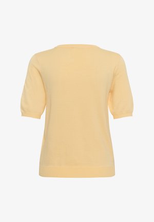 Kaffe, KALIZZA SHORT SLEEVE - T-shirt basic - sunlight