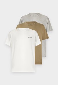 Nepasirinkta, white/fatigue green/old silver-coloured heather