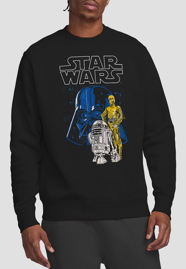 STAR WARS DARTH VADER AND DROIDS - PRINT CREWNECK - Sweatshirt