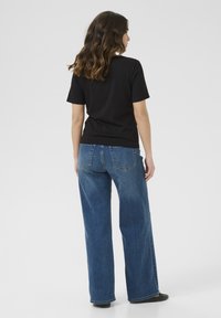 Kaffe KASAMANTHA - T-shirt basique - black deep cc