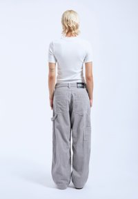 Dr.Denim WORKER - Trousers - light grey cord