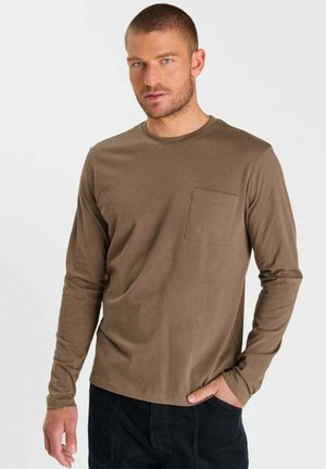 Le Temps Des Cerises, TEE-SHIRT TOLAS - Longsleeve - marron