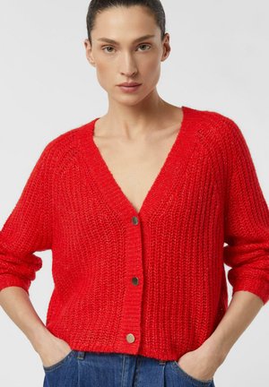 Strickjacke - chilirot