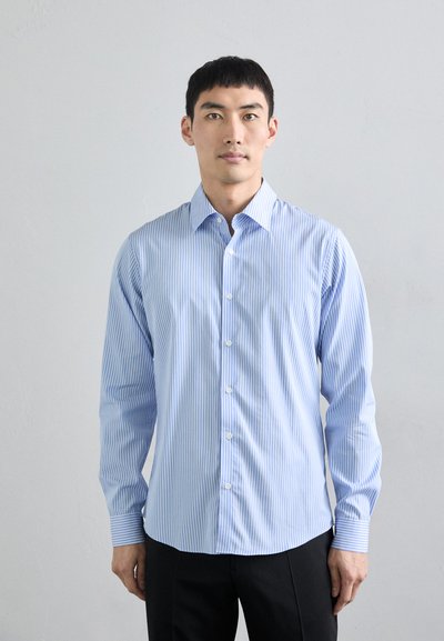sandro STRIPES SHIRT - Cămașă - ciel