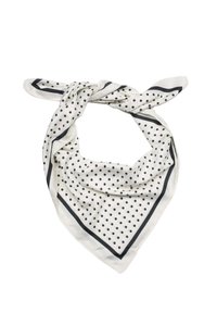 Halsdoek - white-black