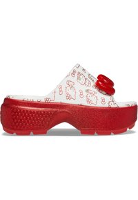 HELLO KITTY STOMP SLIDE. - Clogs - white