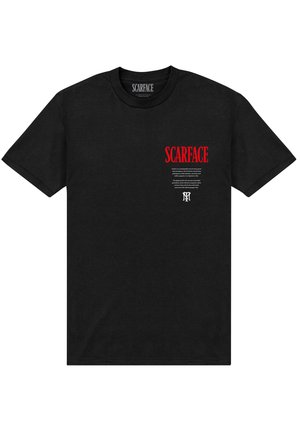 Henry Tiger SCARFACE PHOTO - T-shirts print - black