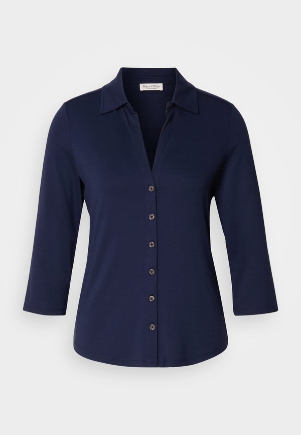 BLOUSE CLASSIC FIT - Button-down blouse - cloudless night2