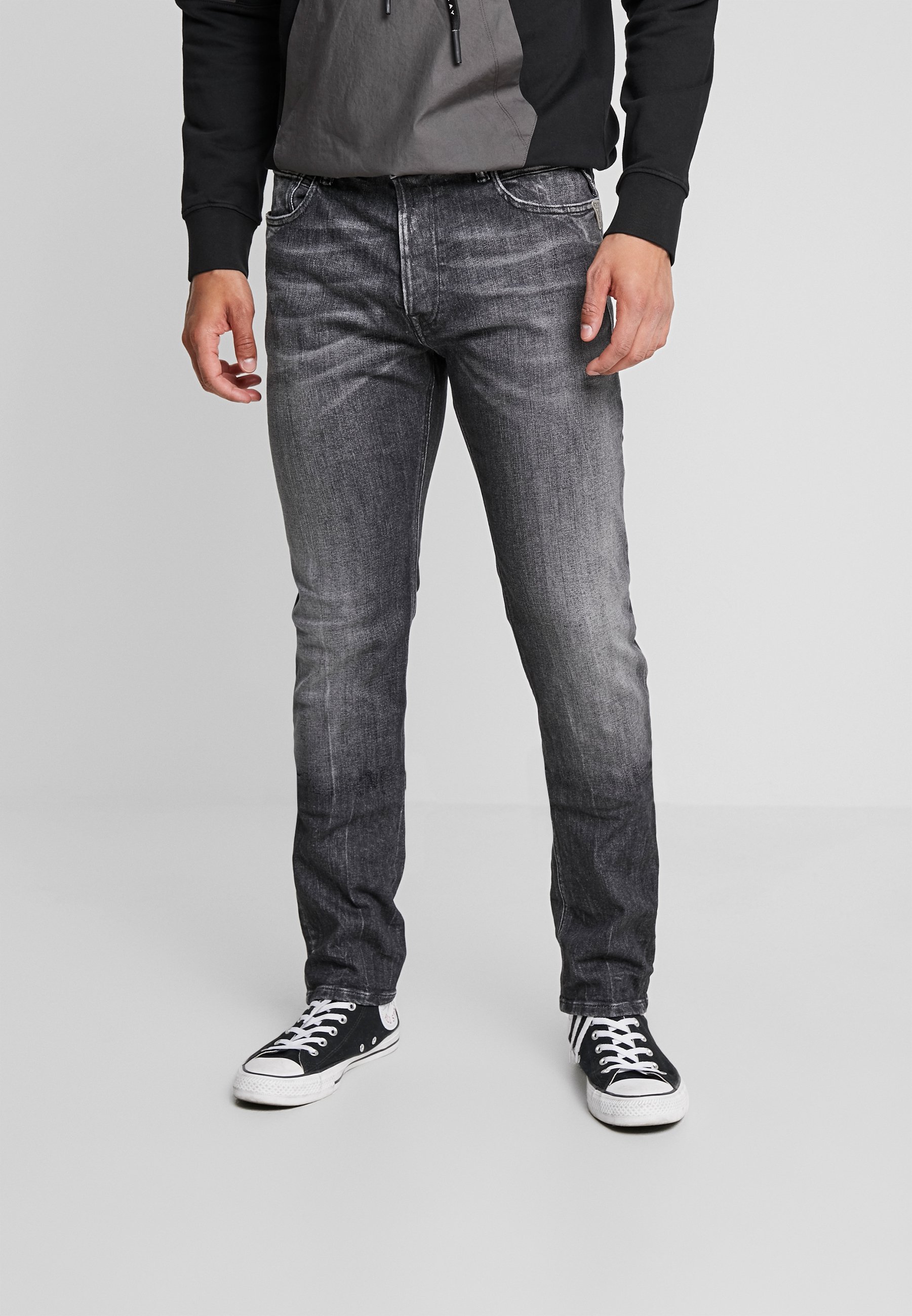 Replay DONNY - Jeans Tapered Fit - dark 