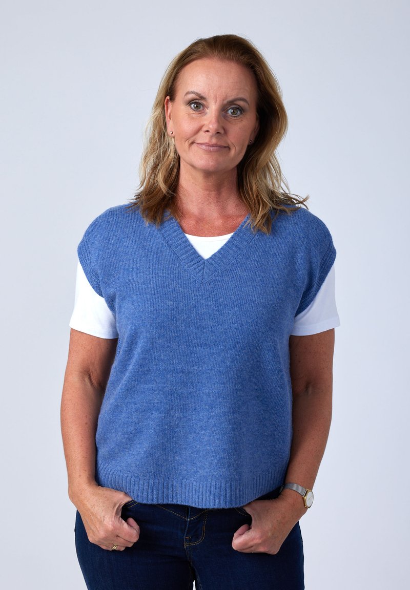 Lind ELLE T paita Blue vaaleansininen Meleerattu Zalando fi lind-elle-t-paita-blue-vaaleansininen-meleerattu-zalando-fi