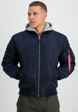 FLIGHT MA ZH BACK EMB - Chaqueta de invierno - ultra navy