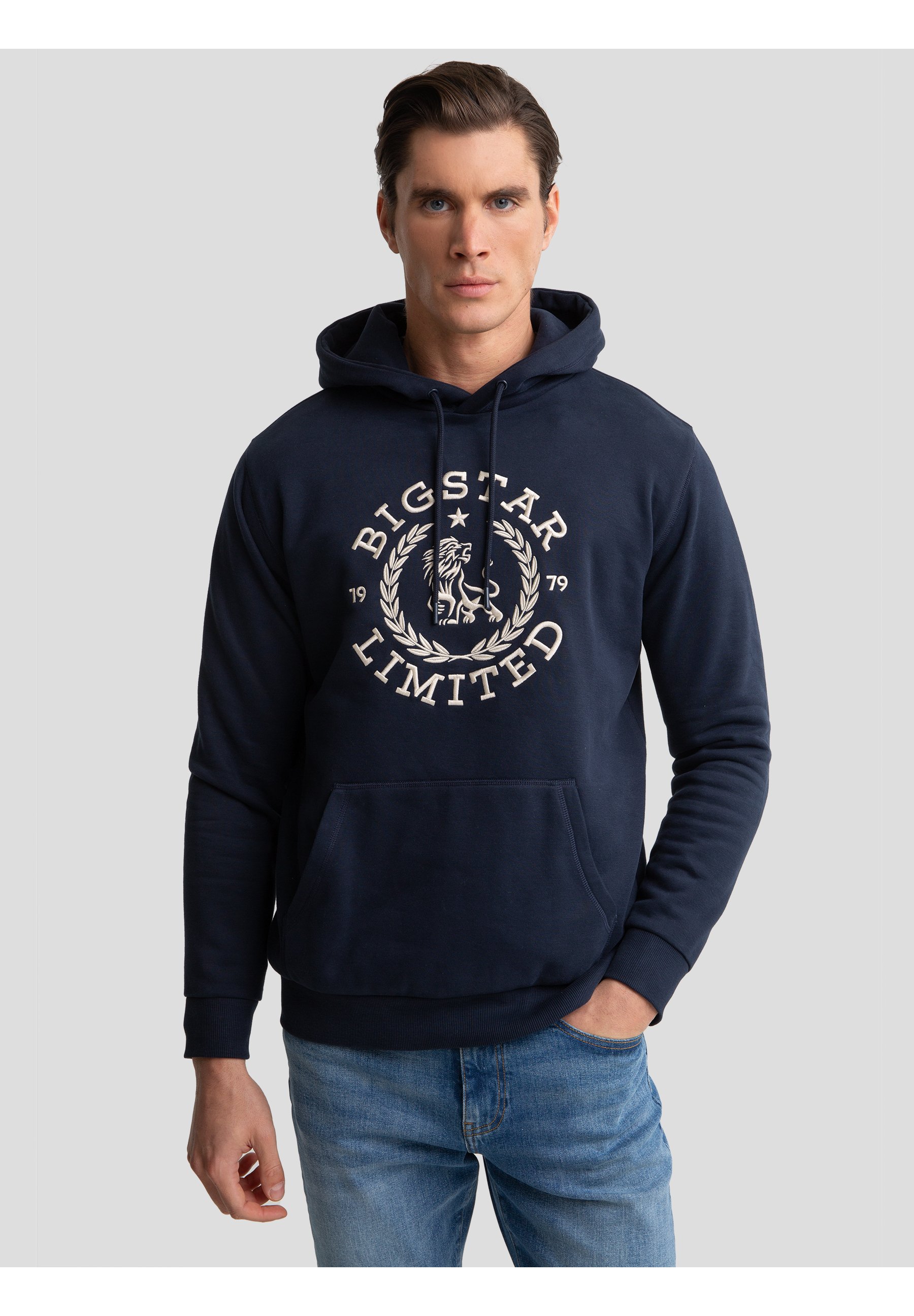 【oan】(Unisex) Big Star Cutting Hoodie Big Star Sweatshirts for men | ZALANDO