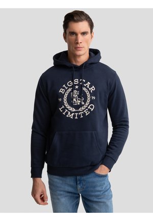 HANES - Hoodie - marine